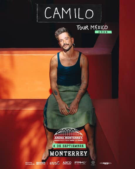 Concierto Camilo en Monterrey