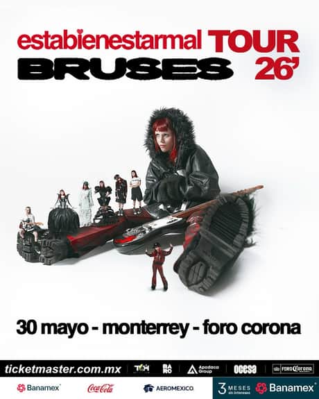 Concierto Bruses en Monterrey