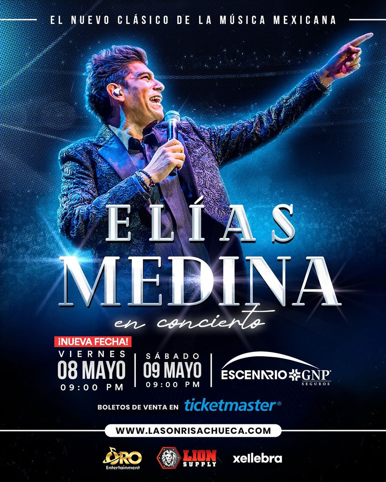 Concierto Elías Medina en Monterrey