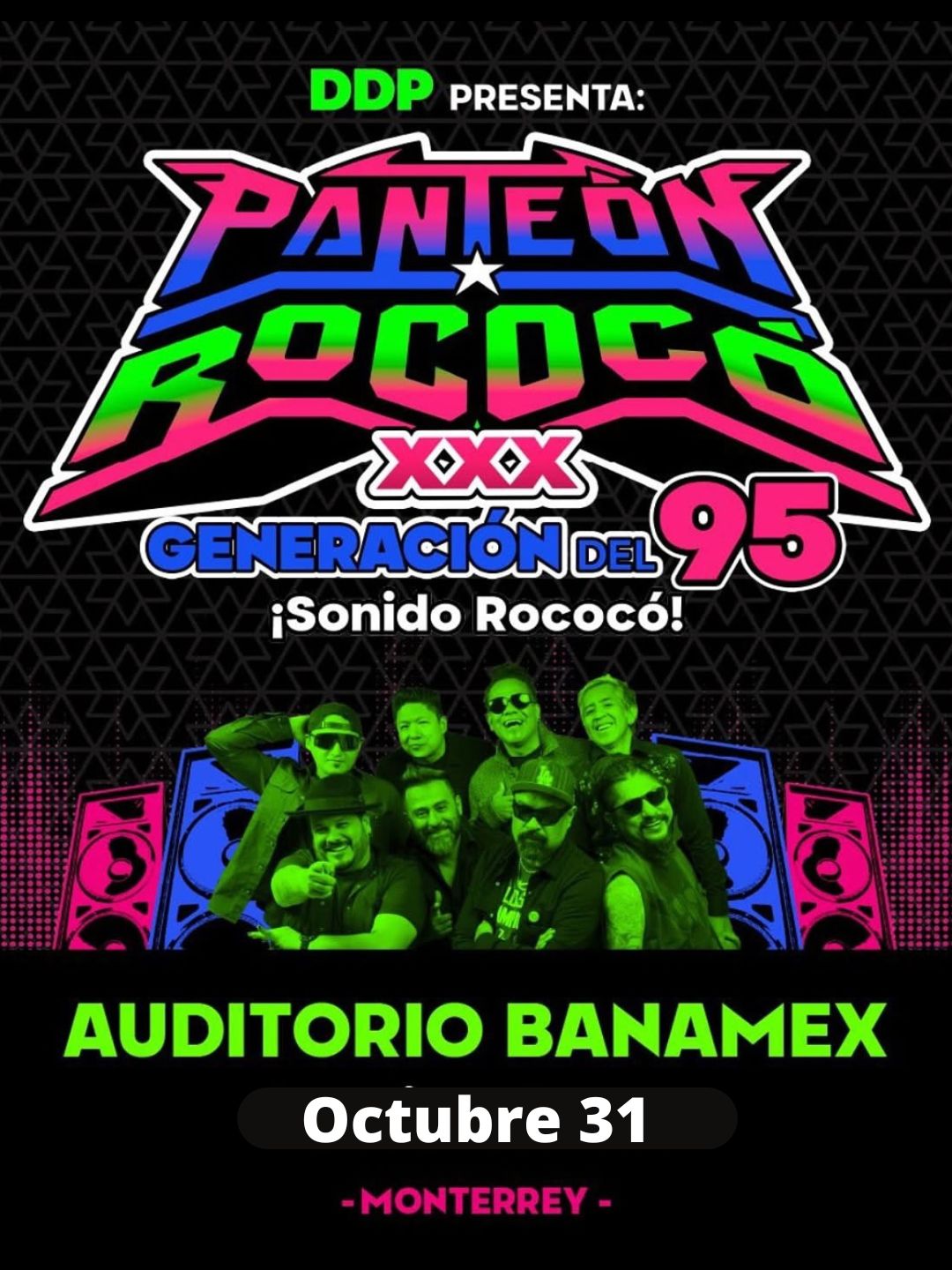 Concierto Panteon Rococo en Monterrey