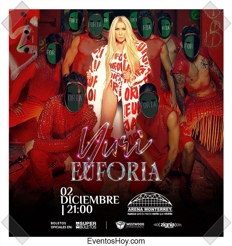 Yuri traerá su euforia a Monterrey