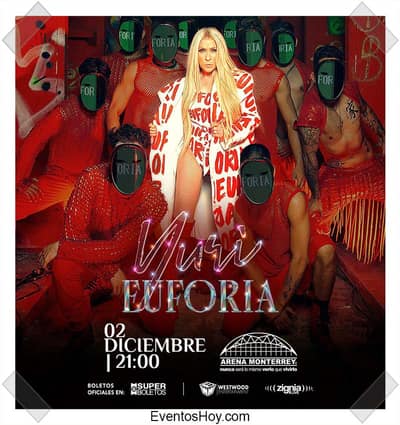 Yuri traerá su euforia a Monterrey