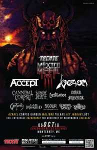 Tecate Mexico Metal Fest 2018