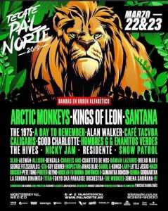 lineup tecate pal norte 2019