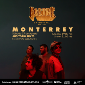 Porter en Auditorio Rio 70