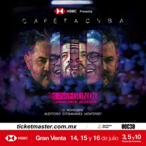 Concierto de Cafe Tacvba Auditorio Citibanamex 2022