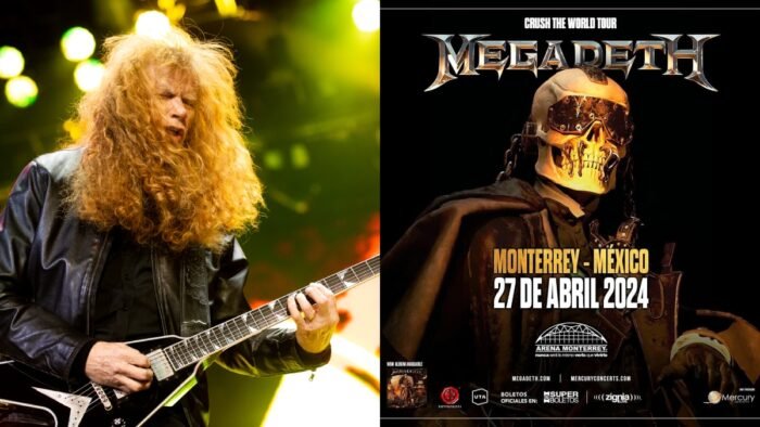 megadeth en monterrey 2024